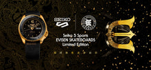 Load image into Gallery viewer, Seiko 2021SS x "JAPAN EVISEN SKATEBOARDS" Seiko 5 Sport Limited Edition SRPF94K1