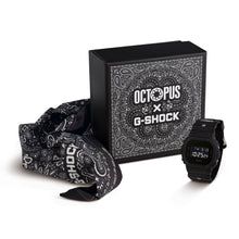 Load image into Gallery viewer, Casio G Shock 2020 x "OCTOPUS" Black Bandana Pattern DW-5600BBOCT-1A