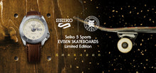 Load image into Gallery viewer, Seiko 2021SS x "JAPAN EVISEN SKATEBOARDS" Seiko 5 Sport Limited Edition SRPF93K1