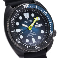 Load image into Gallery viewer, Seiko PROSPEX Japan Exclusive "DARK TURTLE" BLACKOUT Edition SBDY041