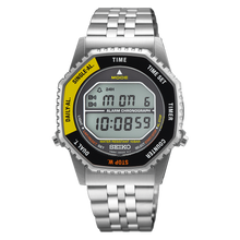 Load image into Gallery viewer, Seiko 2025 Digital Quartz Essentials watch &quot;Rotocall&quot; Astronauts Collection Yellow &amp; Black SMGG17P1
