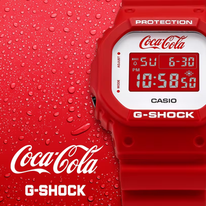 Casio G SHOCK 2023 x COCA-COLA Coke "Red Icon Brandning" Collaboration DW-5600CC23