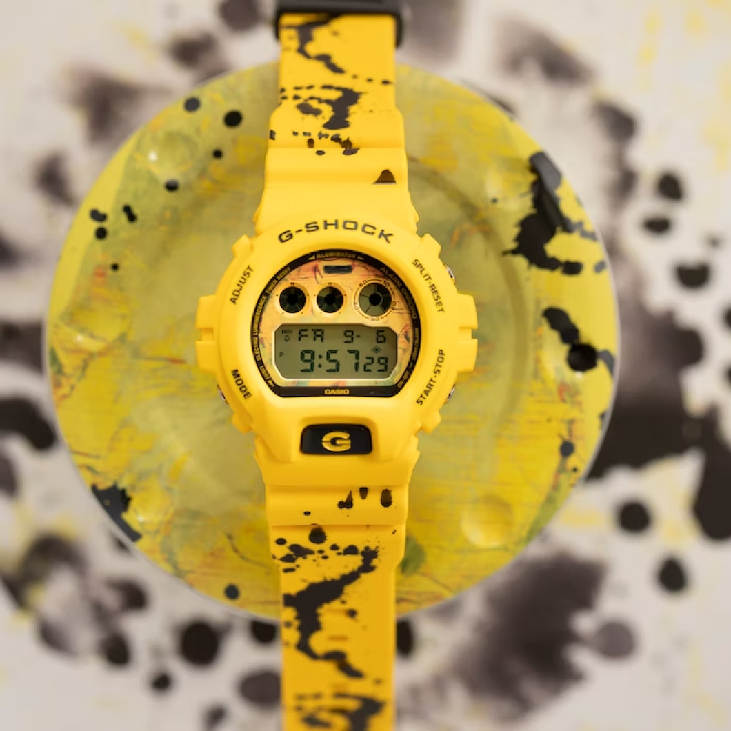 G shock 2024 dw 6900 yellow