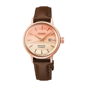 Seiko PRESAGE 2024 STAR BAR Series "Pinky Twilight Cocktail" Limited Edition Automatic Watch SRE014J1