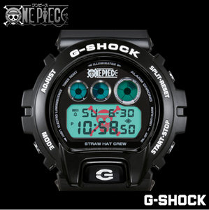 Casio G Shock 2012 x "ONE PIECE" Strawhat Crew Limited Edition DW-6900FS