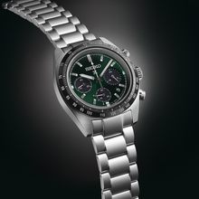 Load image into Gallery viewer, Seiko Prospex 2023 Speedtimer &quot;Deep Green&quot; Solar Chronograph Sapphire Crystal SSC933P1