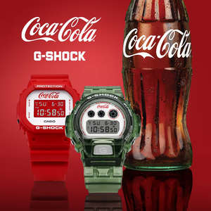 Casio G SHOCK 2023 x COCA-COLA Coke "Red Icon Brandning" Collaboration DW-5600CC23
