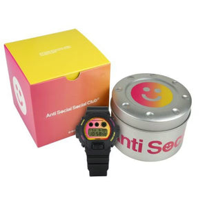 Casio G Shock 2023 x "Anti Social Social Club" Los Angeles-based streetwear brand ASSC DW-6900ASSC23