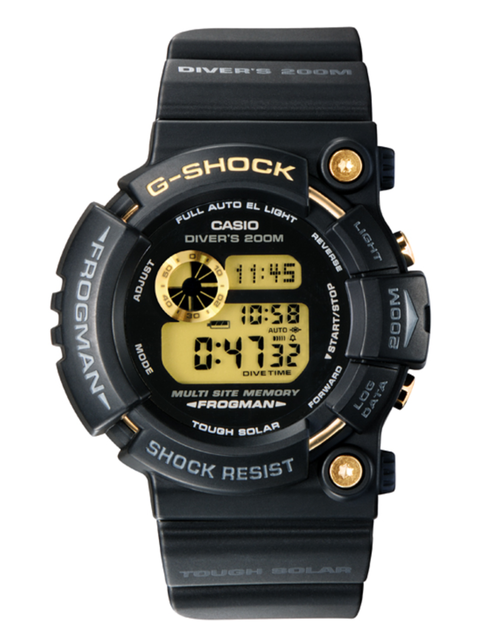 G shock top frogman 25th anniversary