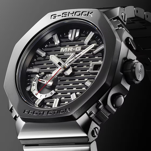 Casio G Shock 2024 Premium MRG 2100 Casioak Series Ti64 Bezel with Super-hard black titanium MRG-B2100B-1A