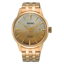 Load image into Gallery viewer, Seiko Presage 2025 Golden Cocktail time &quot;Beer Julep&quot; Automatic Watch Caliber 4R35 SRPK46J1