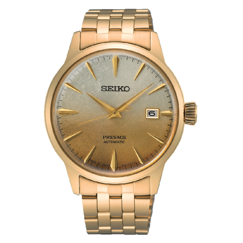 Seiko Presage 2025 Golden Cocktail time 