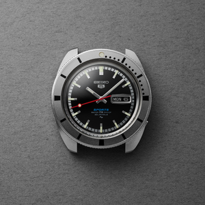 SEIKO 5 Sports 2024 SKX Series 1968 Recreation Model "Pepper Black" Limited Edition Caliber 4R36 SRPL05K1