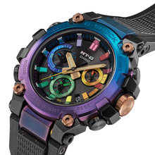 Load image into Gallery viewer, Casio G Shock 2024 Metal Twisted G Shock MTG GALAXY Carbon &amp; Steel Bezel and Rainbow IP MTG-B3000DN