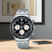 Load image into Gallery viewer, Seiko 2025 Sports Quartz Chronograph Collection Black Dial Caliber 8T63 SSB479P1