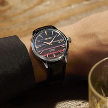 Load image into Gallery viewer, Seiko Presage 2024 STAR BAR Series &quot;Purple Sunset Cocktail&quot; Limited Edition Caliber 4R35 SRPK75J1