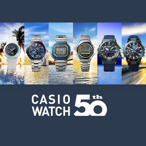 Casio Watch 50th Anniversary 2024 CASIOTRON Series TRN-50SS-2A