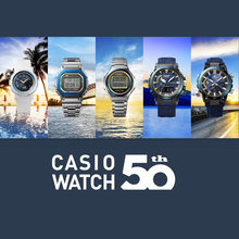 Load image into Gallery viewer, Casio Watch 50th Anniversary 2024 Full Square Metal Series GMW-B5000SS-2A