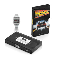 Load image into Gallery viewer, Casio 2025 Vintage Watch Collection x "BACK to the Future" Calculator watch CA-500WEBF-1A