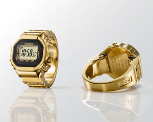 Casio 2025 Lets GOLD G Shock WATCH 50TH ANNIVERSARY "CASIO RING WATCH" 2nd Edition CRW-001G-9