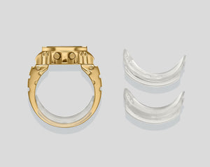 Casio 2025 Lets GOLD G Shock WATCH 50TH ANNIVERSARY "CASIO RING WATCH" 2nd Edition CRW-001G-9