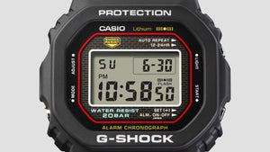 Casio G SHOCK 2024 Re-creation of the original first-generation Screw lock Back DW-5000R