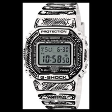 Load image into Gallery viewer, Casio G SHOCK 2026 x "Joshua Vides" Signature monochrome comic-style graphics Collaboration DW-5600JV