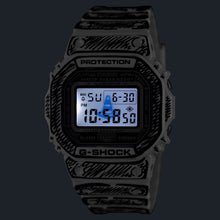 Load image into Gallery viewer, Casio G SHOCK 2026 x "Joshua Vides" Signature monochrome comic-style graphics Collaboration DW-5600JV
