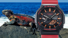 Load image into Gallery viewer, Casio G Shock 2024 Christams x Charles Darwin Foundation 3rd collaboration GA-B2100CD-1A4