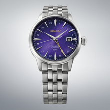 Load image into Gallery viewer, Seiko 145th Anniversary Presage Cocktail Time EDO Purple Series HCB006J1 6000pcs Limited Edition Automatic Caliber 4R34