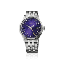 Load image into Gallery viewer, Seiko 145th Anniversary Presage Cocktail Time EDO Purple Series HCB006J1 6000pcs Limited Edition Automatic Caliber 4R34