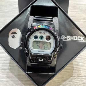 Casio G SHOCK x "A BATHING APE" BAPE DW-6900 NIGO® (BLACK RAINBOW) 2009 Limited Edition