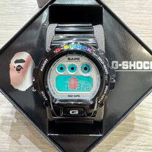 Load image into Gallery viewer, Casio G SHOCK x &quot;A BATHING APE&quot; BAPE DW-6900 NIGO® (BLACK RAINBOW) 2009 Limited Edition