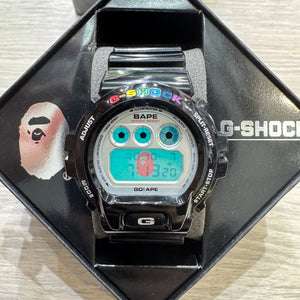 Casio G SHOCK x "A BATHING APE" BAPE DW-6900 NIGO® (BLACK RAINBOW) 2009 Limited Edition