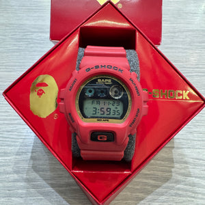 Casio G SHOCK x "A BATHING APE" BAPE DW-6900 NIGO® (RED PACKET) 2007 Limited Edition