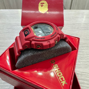 Casio G SHOCK x "A BATHING APE" BAPE DW-6900 NIGO® (RED PACKET) 2007 Limited Edition