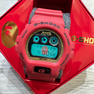 Casio G SHOCK x "A BATHING APE" BAPE DW-6900 NIGO® (RED PACKET) 2007 Limited Edition