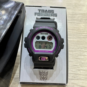 Casio G shock 2007 x "Transformers" Megatron Model Japan Exclusive DW-6900FS