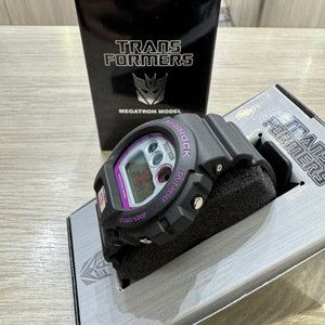 Casio G shock 2007 x "Transformers" Megatron Model Japan Exclusive DW-6900FS