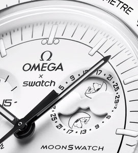 Omega x swatch x Snoopy MISSION to MOONPHASE Secret Moonswatch white S033W700