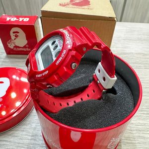 Casio G SHOCK 2014 Japan Exclusive x "A Bathing Ape" BAPE x "COCA COLA" with Limited Gift Yoyo DW-6900FS