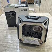 Load image into Gallery viewer, Casio G SHOCK Style Muscle Alarm Clock with Thermometer LED Light &amp; Wave Ceptor GQ-1000J