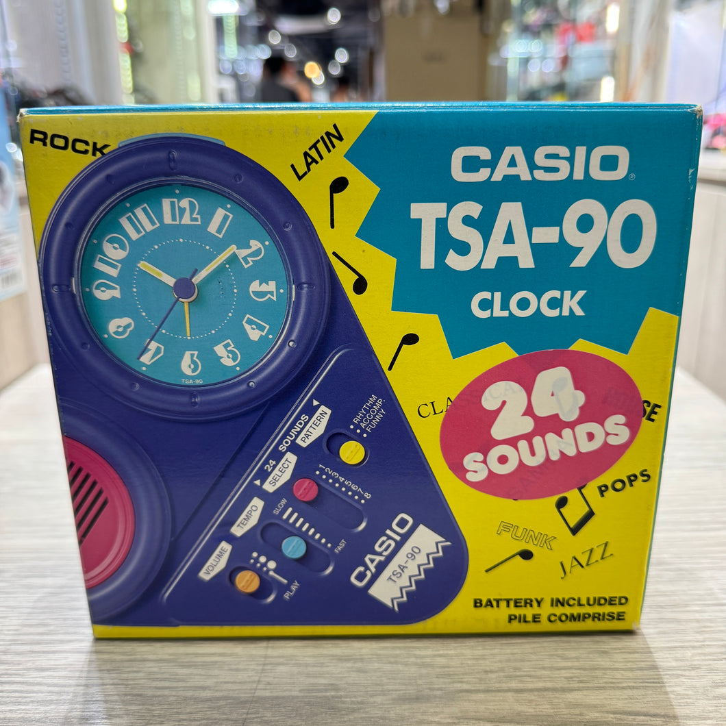 Casio G SHOCK Style Muscle Alarm Clock With Multi Sound TSA-90J