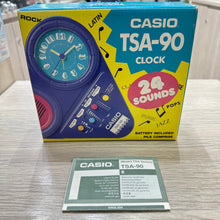 Load image into Gallery viewer, Casio G SHOCK Style Muscle Alarm Clock With Multi Sound TSA-90J