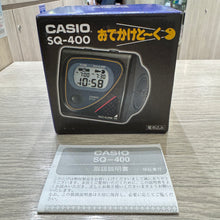 Load image into Gallery viewer, Casio G SHOCK Style Muscle Alarm Clock with Voice Record SQ-400