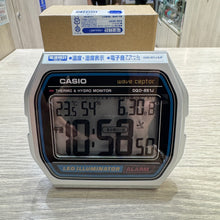 Load image into Gallery viewer, Casio G SHOCK Style Muscle Alarm Clock With thermometer ,hygrometer &amp; Wave Ceptor DQD-851J