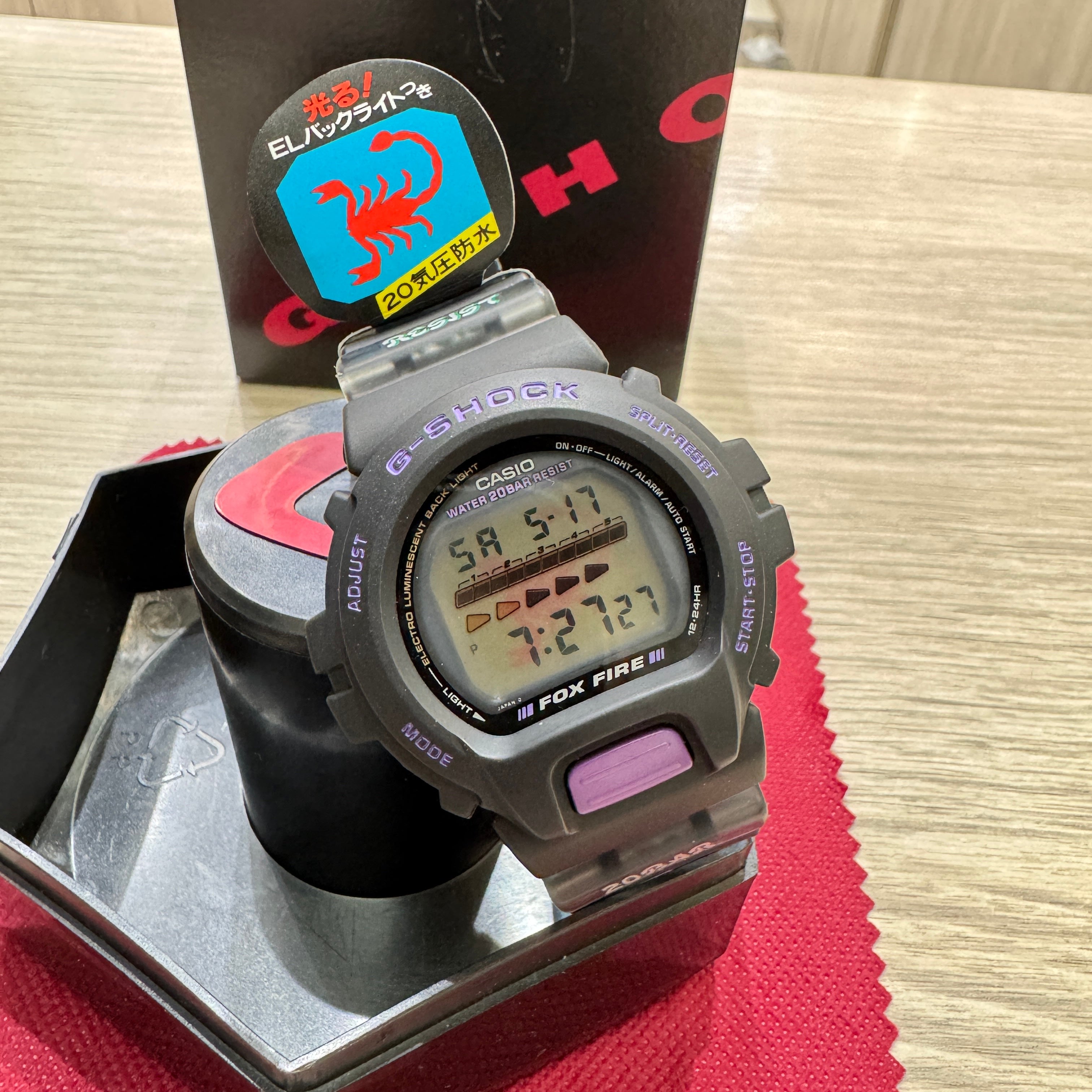 G-SHOCK DW-6620 スコーピオン Today's Wear: 1994 Casio DW-6620 