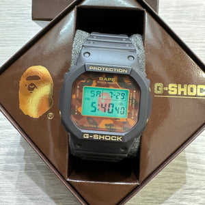 Casio G SHOCK 2007 x "A BATHING APE" BAPE DW-5600 NIGO® (Brown Camo)