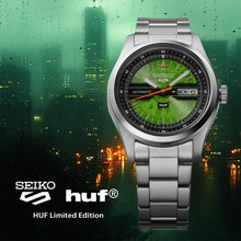 Load image into Gallery viewer, Seiko 5 Sport 2026 x HUF 2nd Collaboration 7000pcs Limited Edition Caliber 4R36 SRPM09K1
