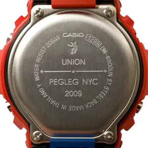 Casio G Shock 2009 x "UNION NYC x  PEGLEG" Collaboration Stars and Stripes DW-6900UN-4JR